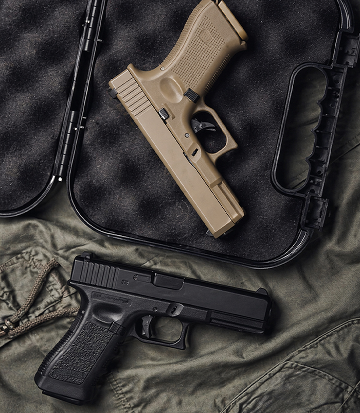 pistols